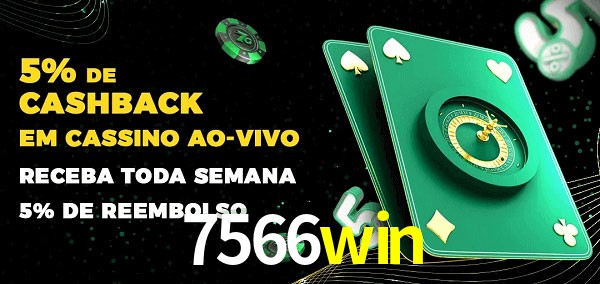 Promoções do cassino ao Vivo 7566win